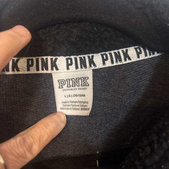 Gray Quarter-Zip Pullover with Dog Logo - Picture 4 of 5